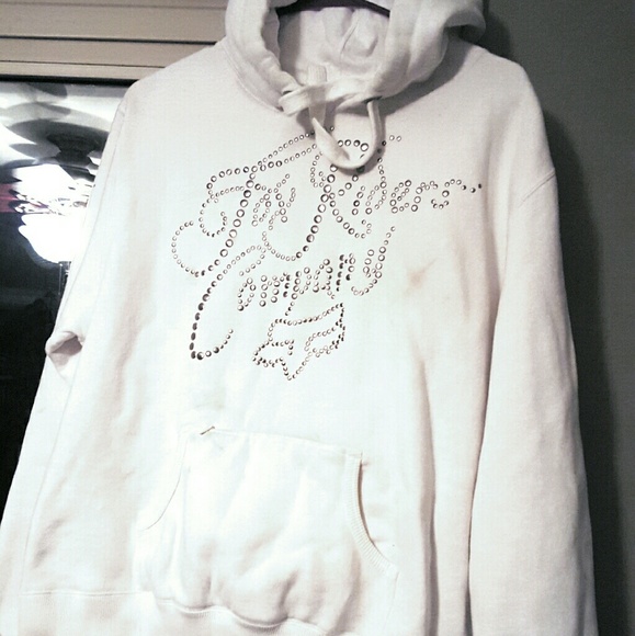 White fox riders hoodie