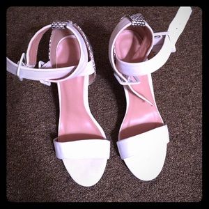 Wild Diva Lounge Faux Snake Skin Stilettos