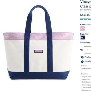 Vineyard Whale Heritage Classic Tote