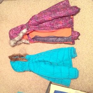 Bundle of 2 Girls Coats