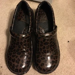 Cheetah slip on B.O.C shoes