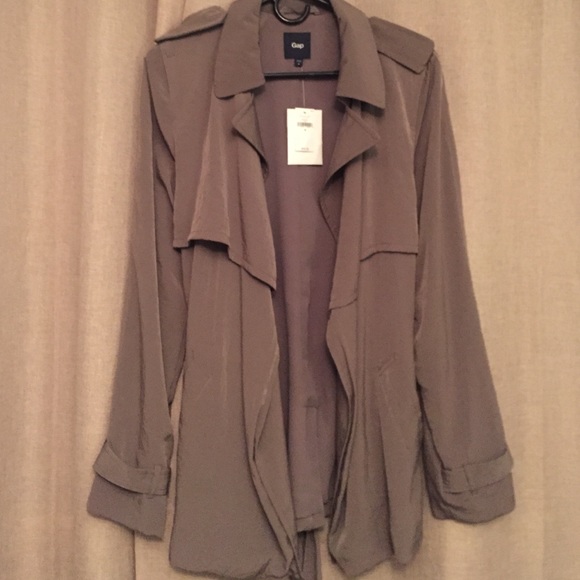 Gray Gap trench coat
