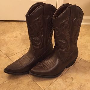 Mossimo Cowboy Boots