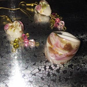 Cute Earrings and Ring set!