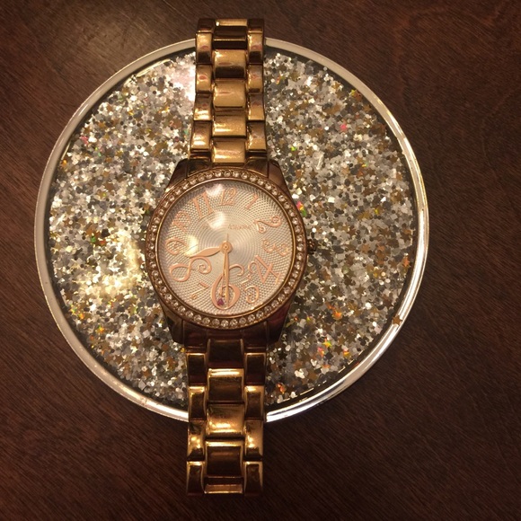 Betsy Johnson Gold Watch