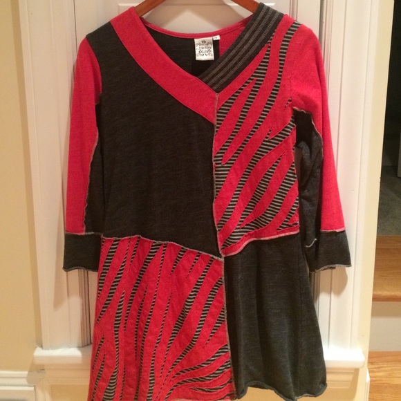 Long sleeve swing top