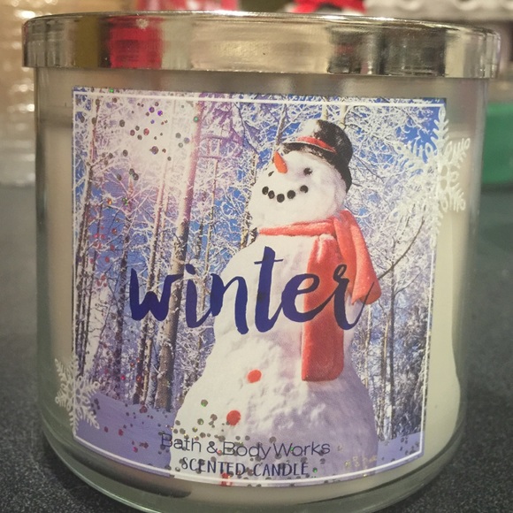 Bath & BodyWorks Winter 3-Wick Candle