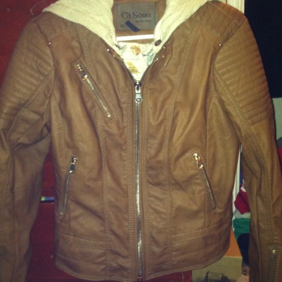 Camel Leather Jacket