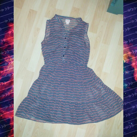 Mossimo Geometric Triangle Dress NWOT