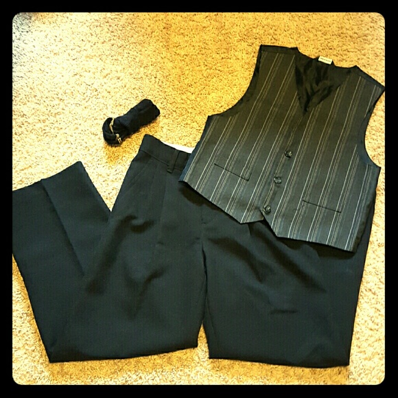 Boys Dress Pants/Vest/Socks