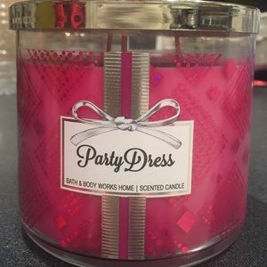 Party Dress Bath & BodyWorks 3-Wick Candle