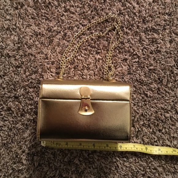 SOLD Gold bag box