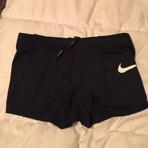 Nike dri-fit spandex shorts