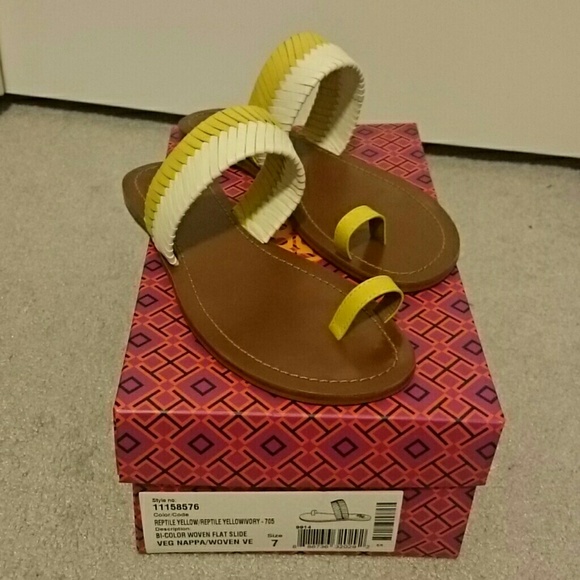 Tory Burch woven sandal