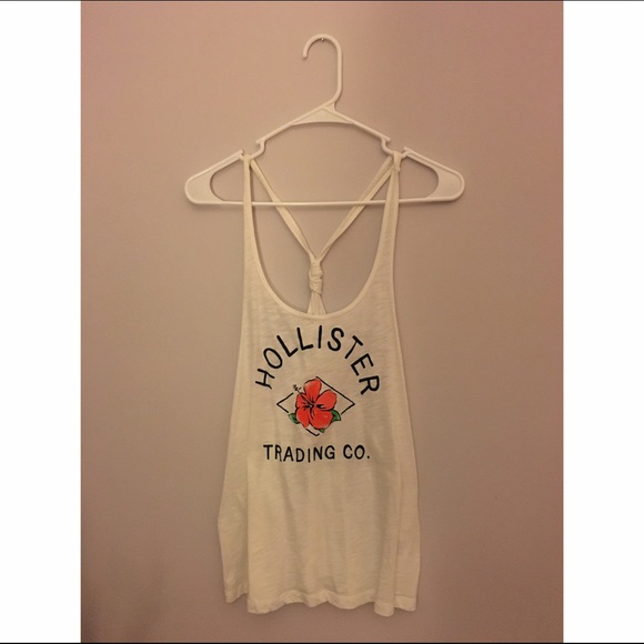 Floral Hollister Tank Top