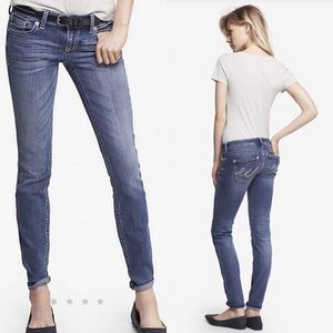 Express Low Rise Skinny Jean