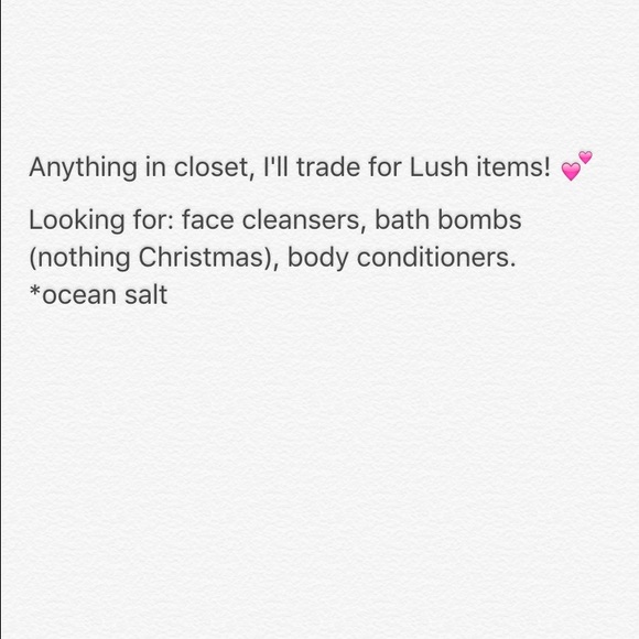 LUSH 😊
