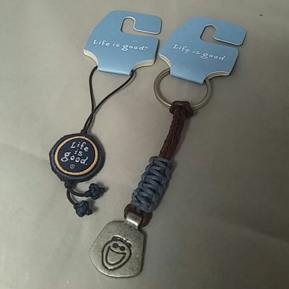 Life is Good Accessories - LIFE IS GOOD Keychain & Fob NWT