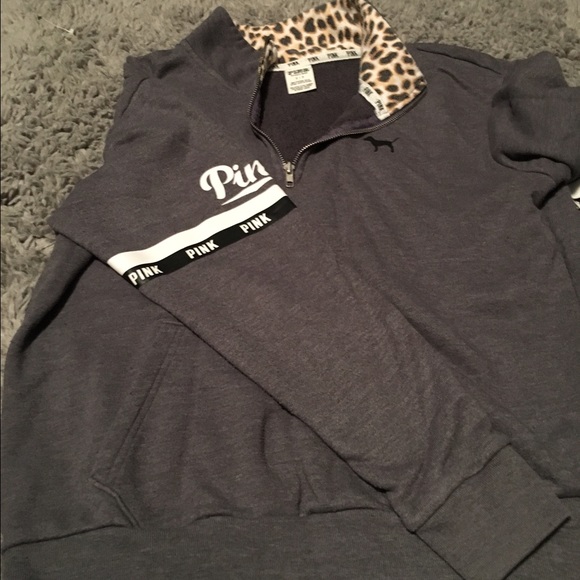 Vs pink half vip hoodie