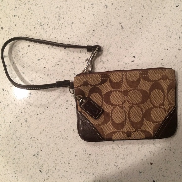 Coach wristlet
