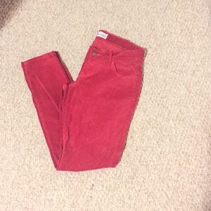 Deep Red Rockstar Cords
