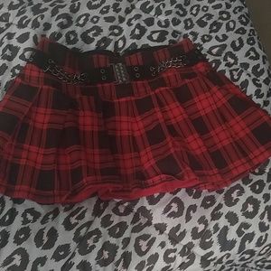 Cute schoolgirl skirt women's large