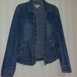 Ladies denim jacket (Like New) Size Large