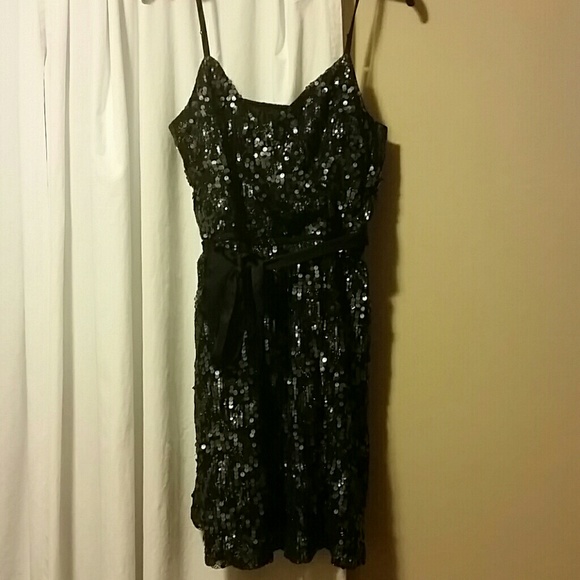 Blue sequin dress ✨sold✨