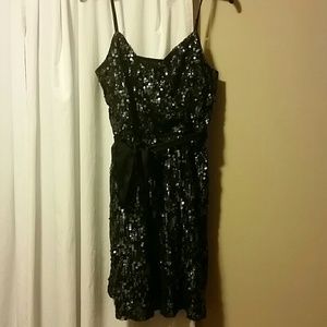 Blue sequin dress ✨sold✨