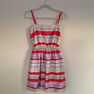Striped Chelsea & Violet strapped dress.