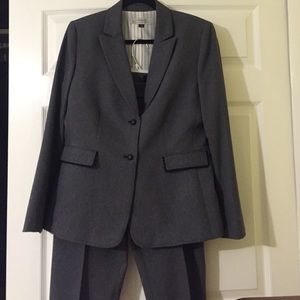 Grey Tahari suit