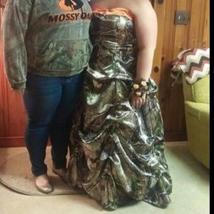 Camo Prom Dress