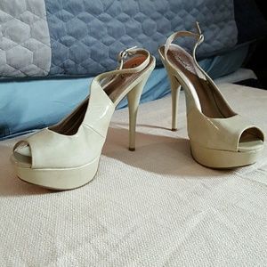 High heel shoes