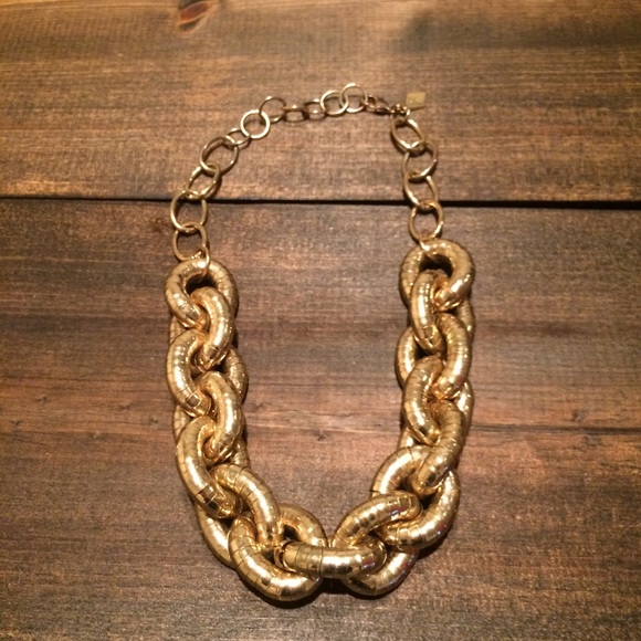 Gold Linked Necklace