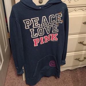 Victoria Secret Pink "boyfriend" style hoodie