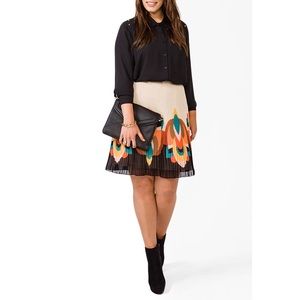 F21 Pleated Skirt NWT