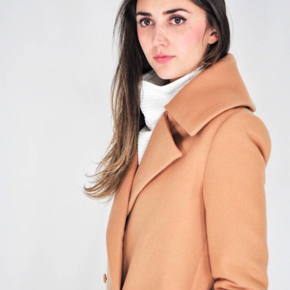 || HP || C/MEO Collective | Camel Long Jacket Coat - Picture 4 of 4