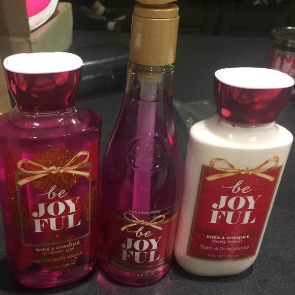 Bath & BodyWorks Be Joyful 3-Piece Set
