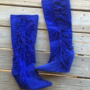 Betsey Johnson wedge boots