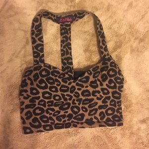 UO Cheetah Print Bralette
