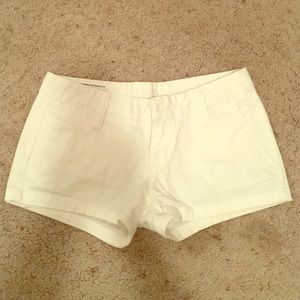 White Hurley short shorts