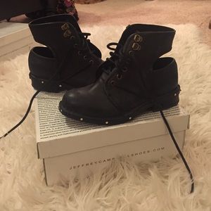 Jeffrey Campbell Rosie Cutout Booties