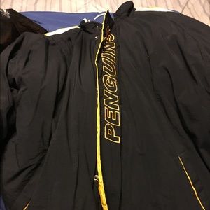 Penguins center ice nhl authentic starter jacket