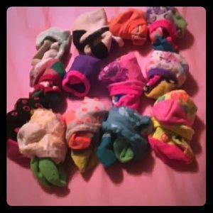 13 pairs of socks