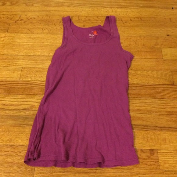 Purple tank top