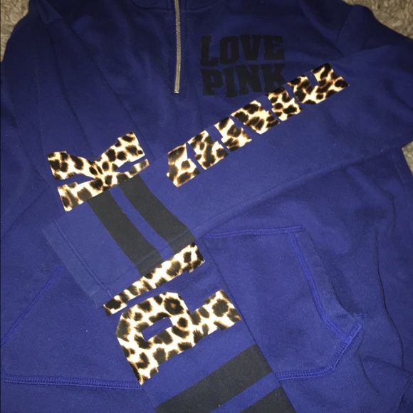 Vs pink half vip hoodie