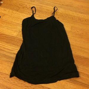 Black tank top