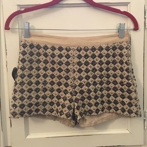 Chic H&M Embroidered Shorts