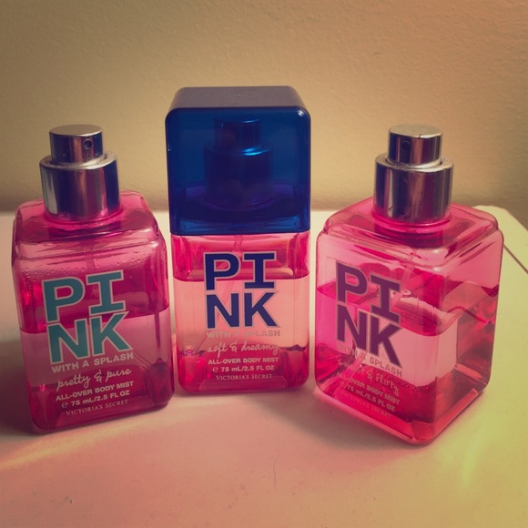 Pink With a Splash Body Mist