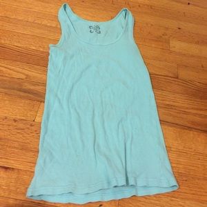 Blue tank top